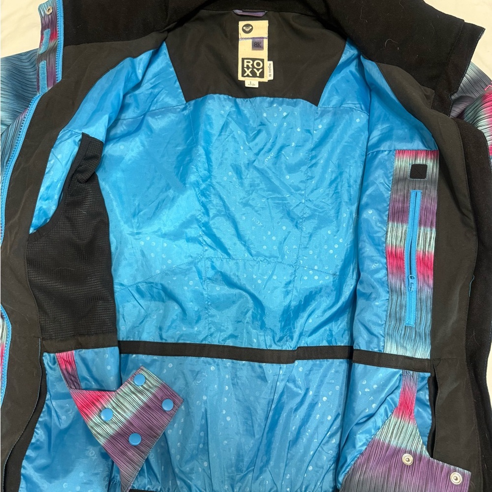 Roxy Multicolor Striped Jacket - image 3